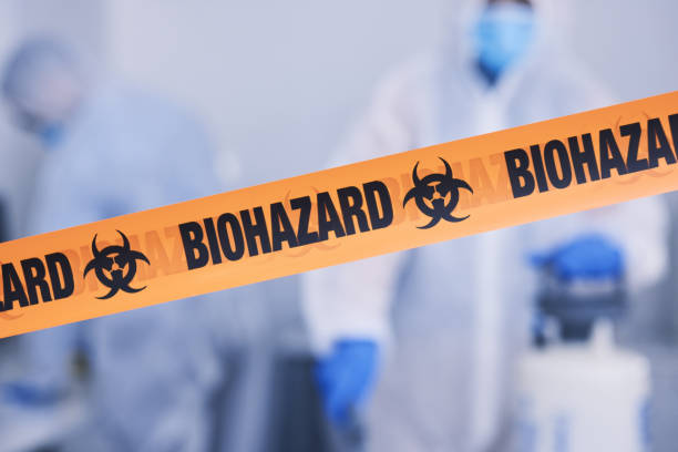 Professional Blood Cleanup technician working in Lebanon, ME